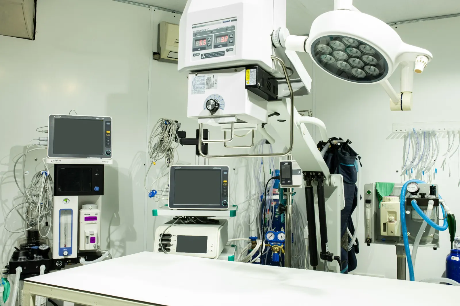 Çekmeköy Çizmeli Kedi Veteriner Kliniği cerrahi ameliyathanesi